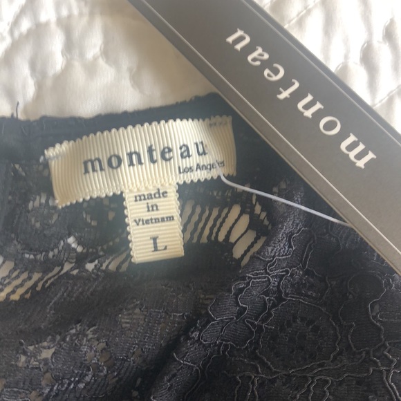 NWT lace black blouse - Picture 7 of 7